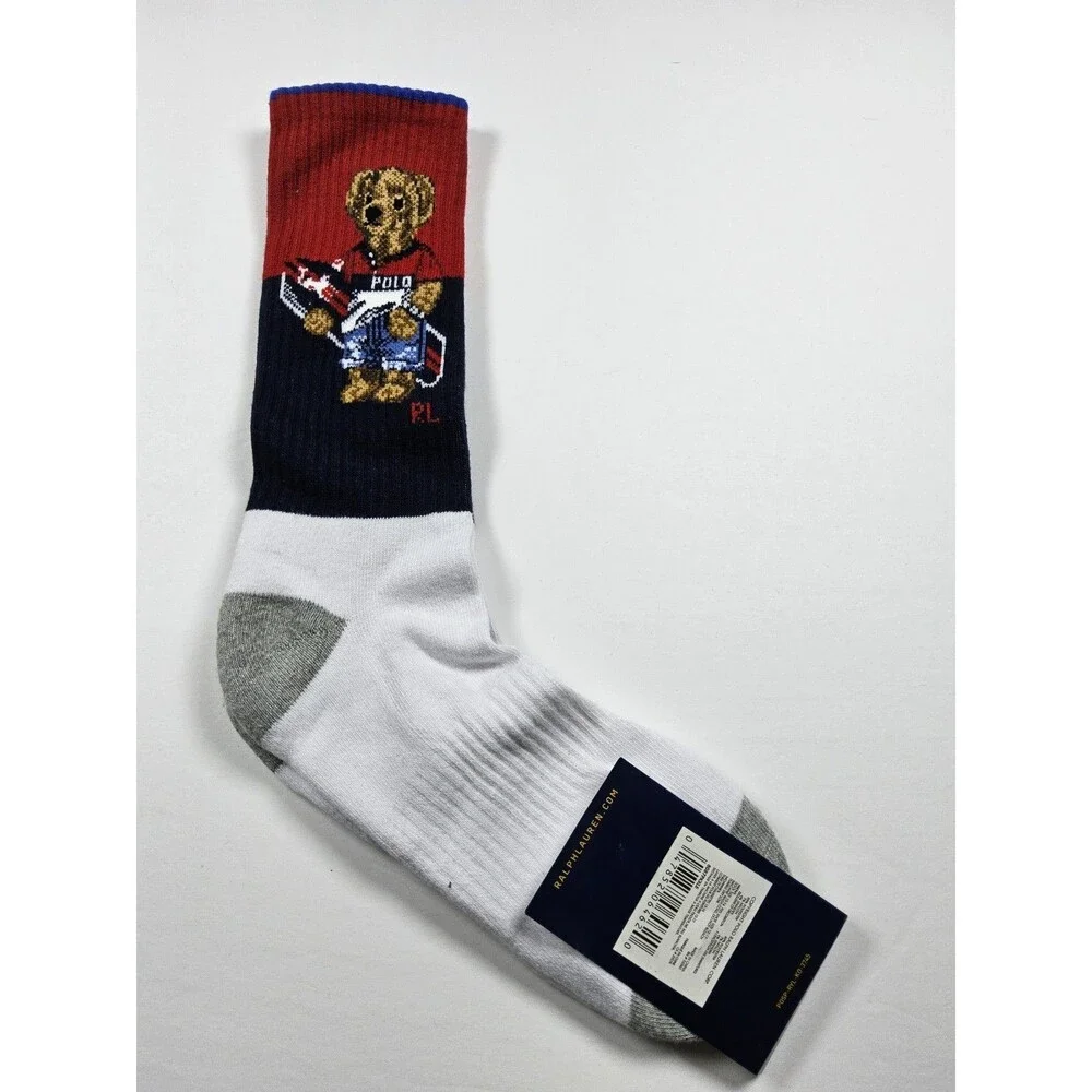 Polo Ralph Lauren Men's Polo Bear Surf Socks Size 13-16